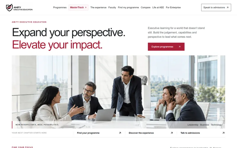 Amity Executive Education: Drupal to Next.js in 48 Hours: Executive Education Platform